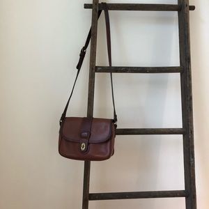 Vintage Coach shoulder back